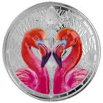 2024 Scottsdale Mint Ec8 St Lucia 1 Troy Ounce 999 Fine Silver Proof Color Coin 02