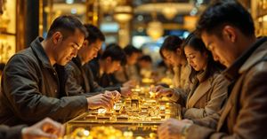 Shanghai Buying Gold