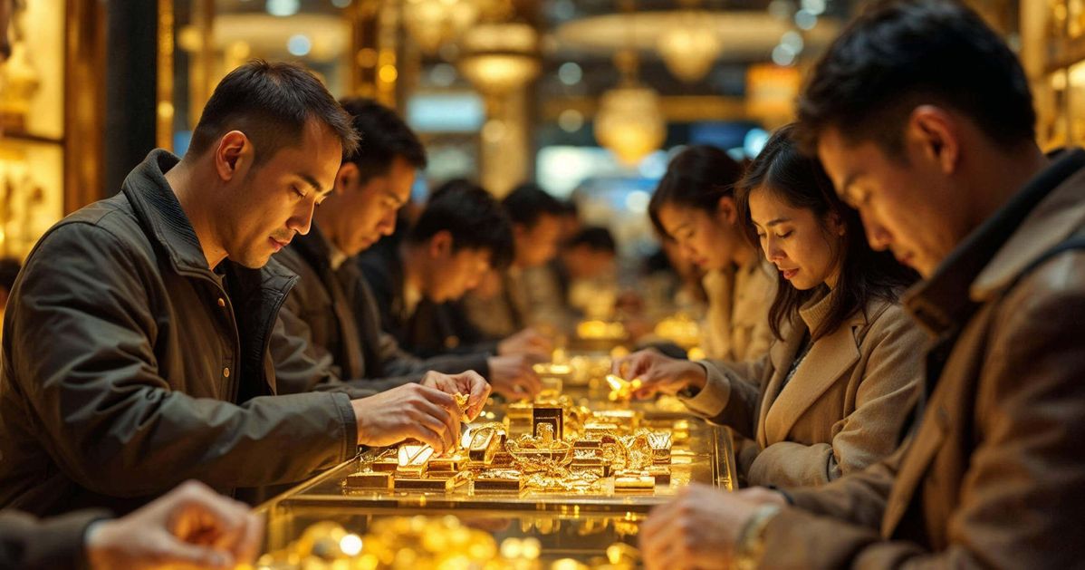 Shanghai Buying Gold