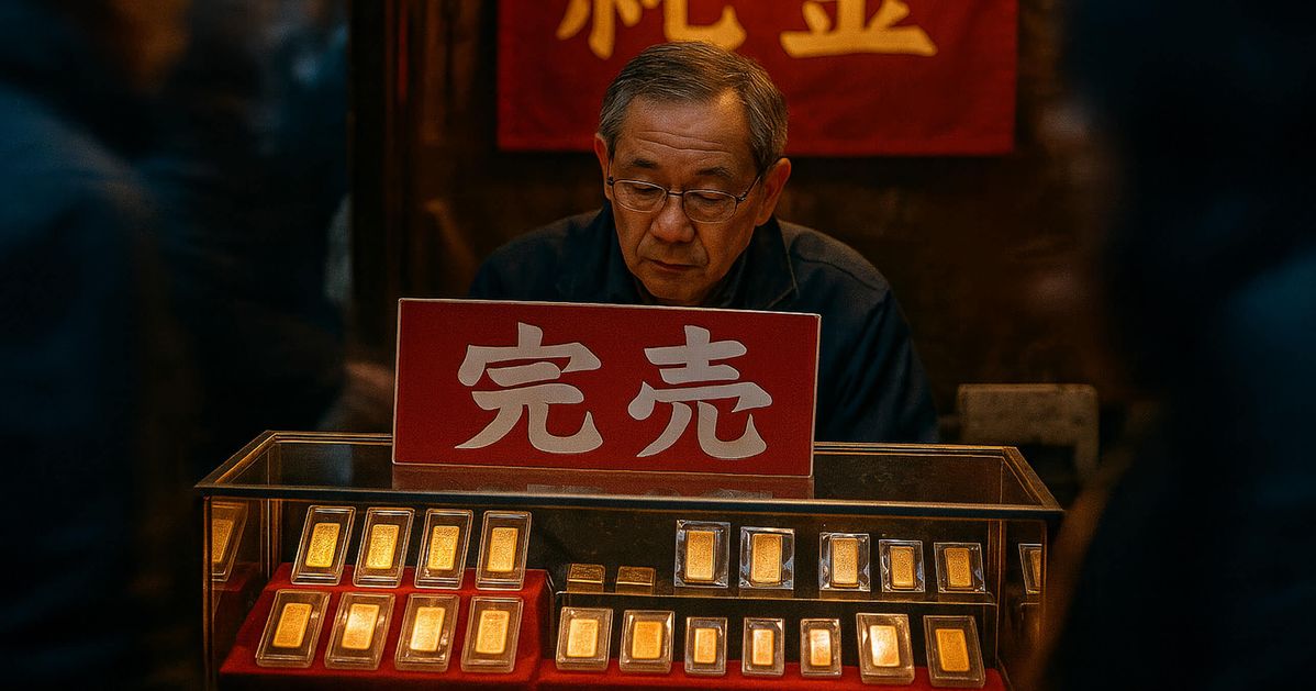 2025 Japan Sold Out Of Gold