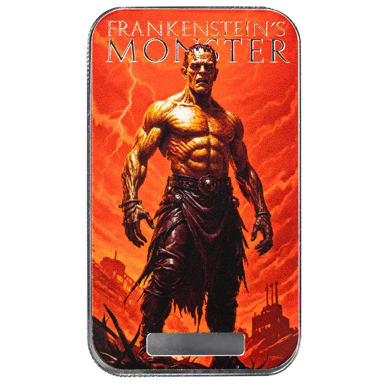 2025 Scottsdale Mint Halloween 1 Troy Ounce 999 Fine Silver Color Bar 02 1