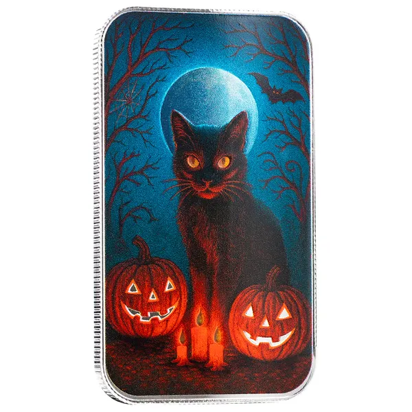 2025 Scottsdale Mint Halloween 1 Troy Ounce 999 Fine Silver Color Bar 05 1