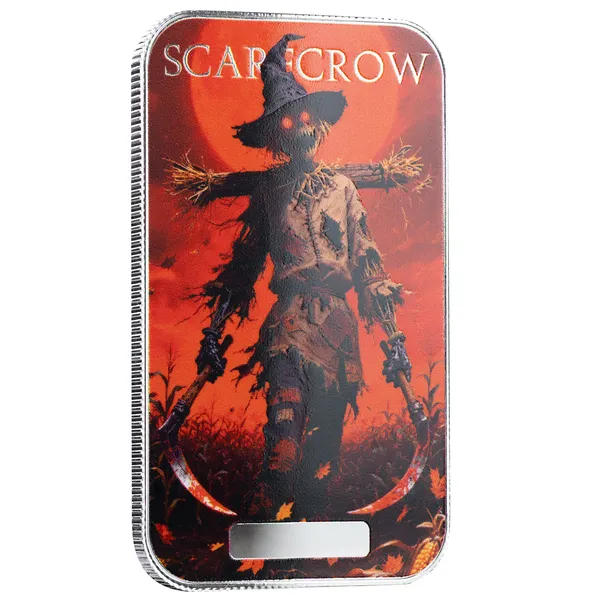 2025 Scottsdale Mint Halloween 1 Troy Ounce 999 Fine Silver Color Bar 06 1