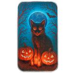 2025 Scottsdale Mint Halloween 1 Troy Ounce 999 Fine Silver Color Bar 18 1