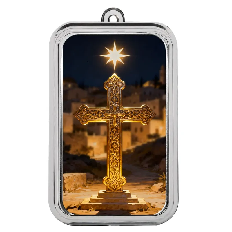 2025 Christmas Color Bullion Bar Cross Ornamental Capsule 2 Web