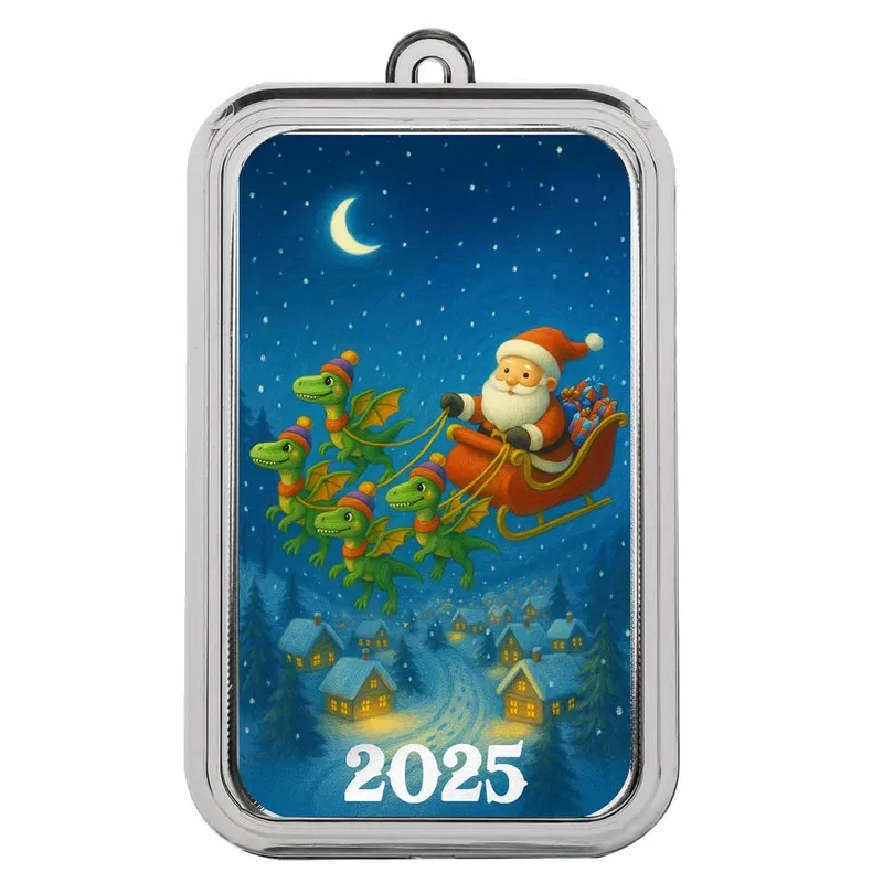 2025 Christmas Color Bullion Bar Jurassic Sleigh Ornamental Capsule 2 Web