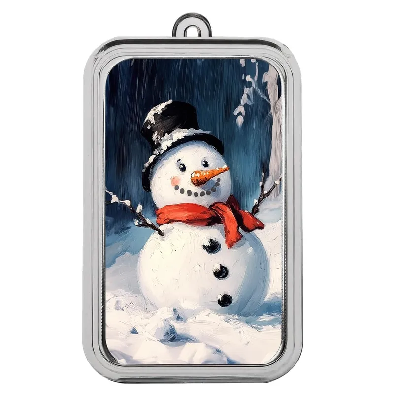 2025 Christmas Color Bullion Bar Snowman Ornamental Capsule 1 2 Web