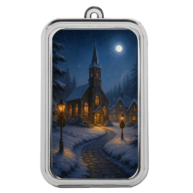 2025 Christmas Color Bullion Bar Snowy Chapel Ornamental Capsule 2 Web